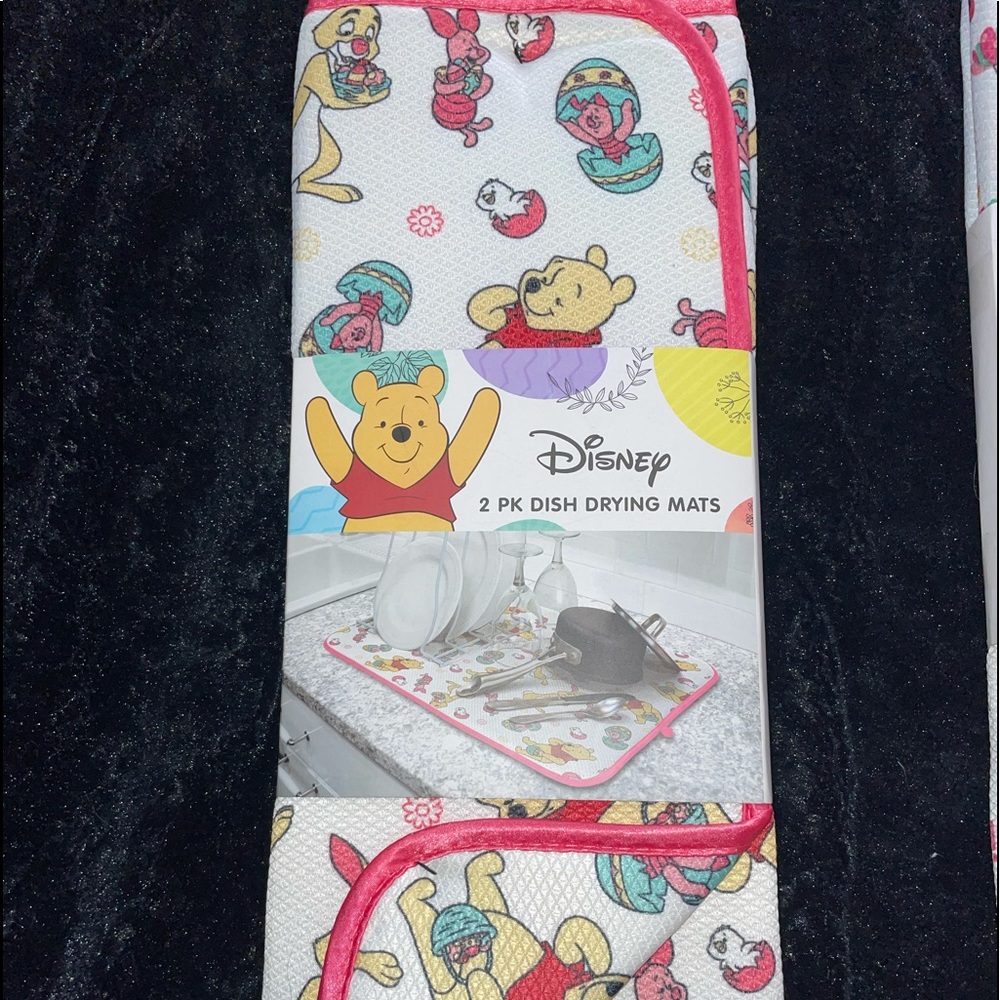 Winnie the Pooh Easter dish mats